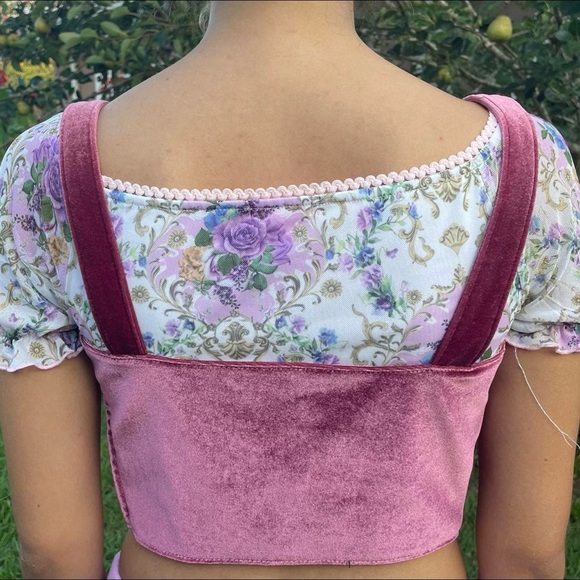 Sugar Thrillz Magenta Corset - Picture 3 of 3